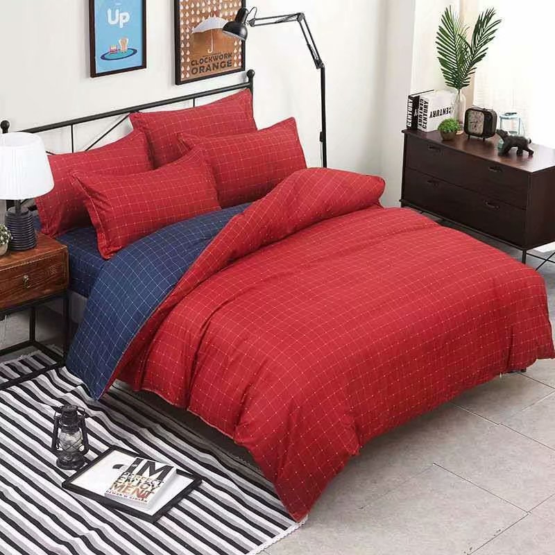 85GSM 100% Microfiber Ultra Soft Duvet Cover Set Geometric Pattern G2020008-2