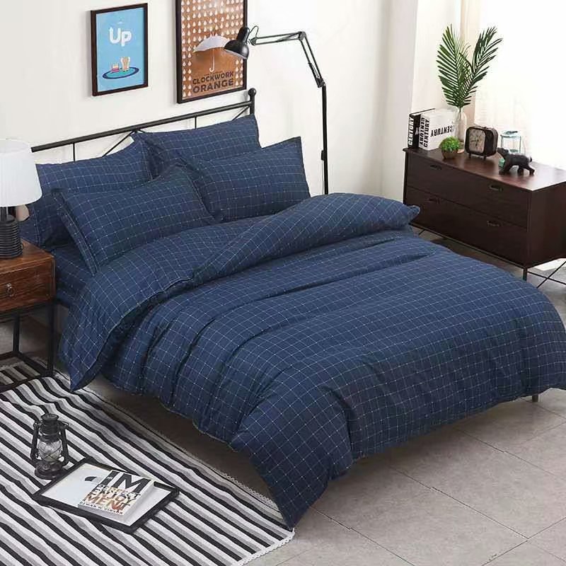 85GSM 100% Microfiber Ultra Soft Duvet Cover Set Geometric Pattern G2020008-3