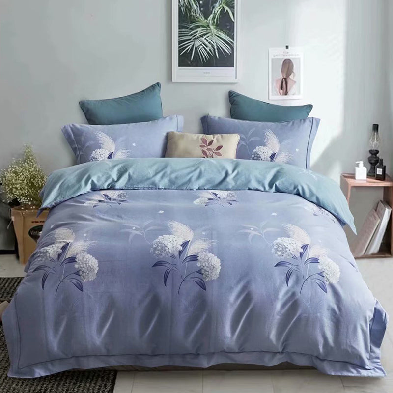 Floral Pattern Duvet Cover 100% Cotton F022