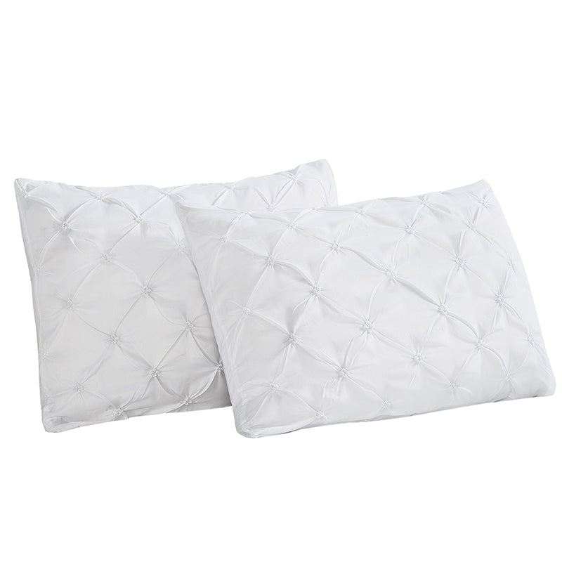 Diamond lattice shape Microfiber Pillowcase Set PL01