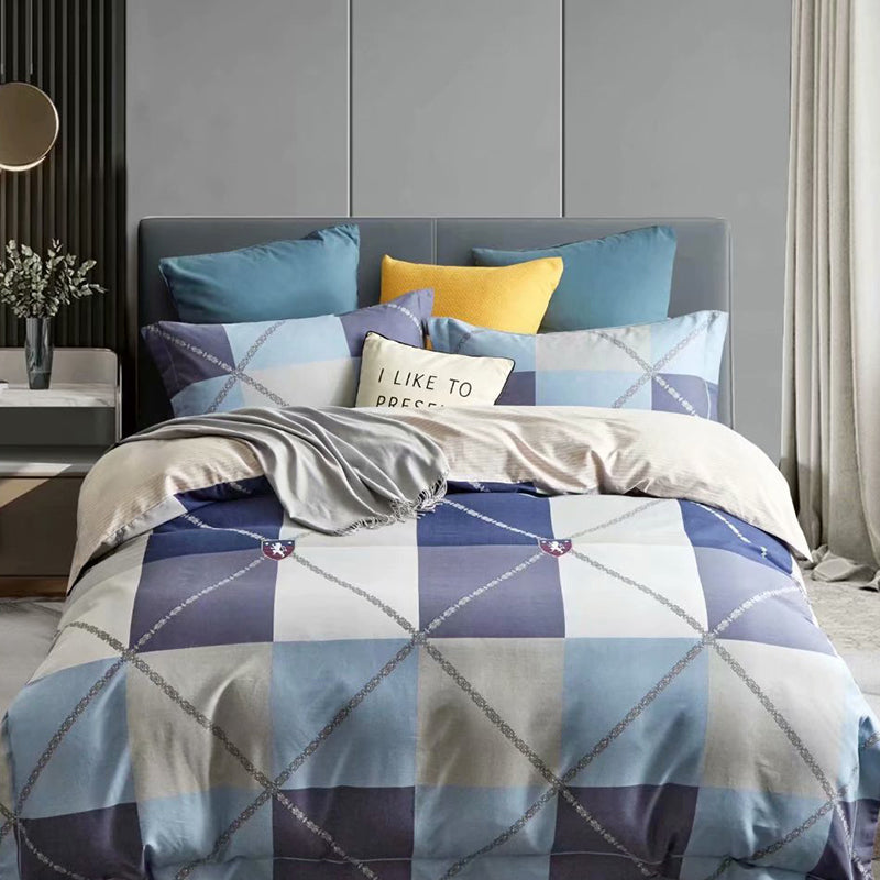 Geometric Duvet Cover 100% Cotton G013